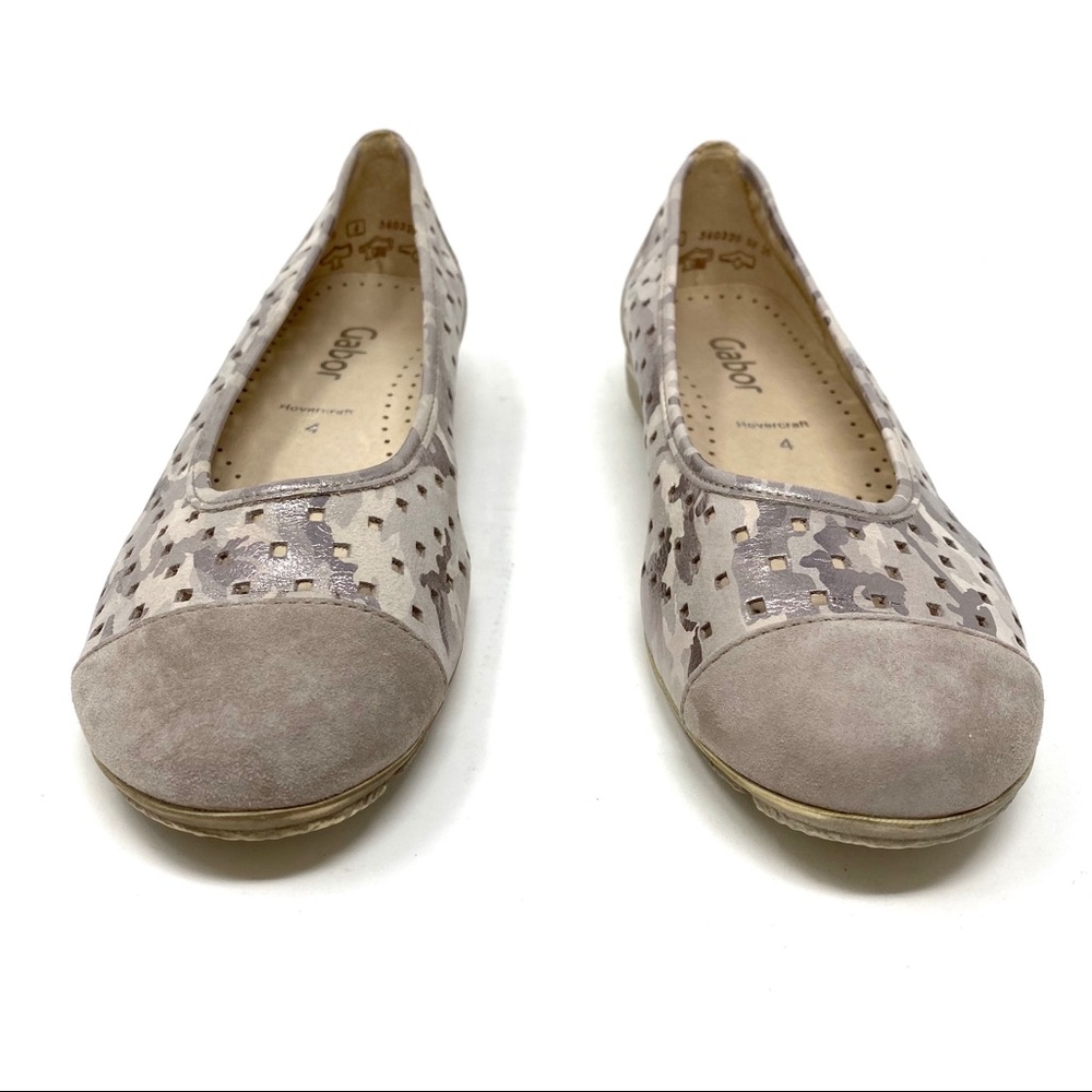 Gabor Hovercraft flats 44.169.74 camouflage nude - Picture 3 of 7